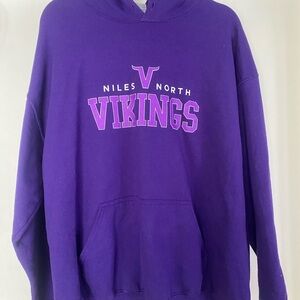 Gildan Purple Niles North Vikings Women's Hoodie